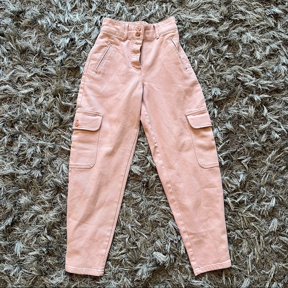 Aritzia Pink Cargo Pants